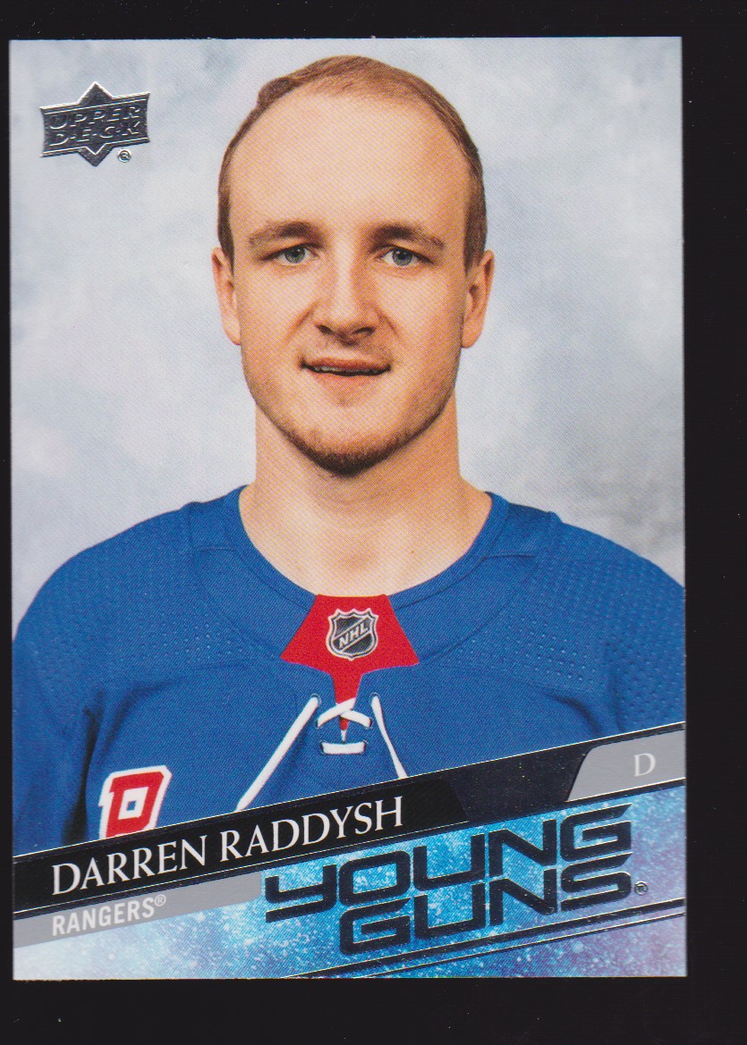 (image for) 2020-21 Upper Deck #483 Darren Raddysh YG RC